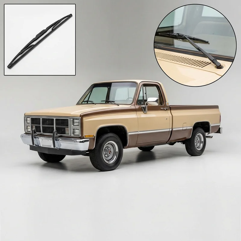 Passenger Side Wiper Blade for GMC R2500 (1987 - 1989) - 1