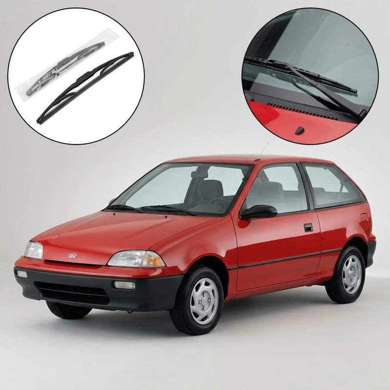 Driver Side Wiper Blade for Geo Metro (1989 - 1997) - 1