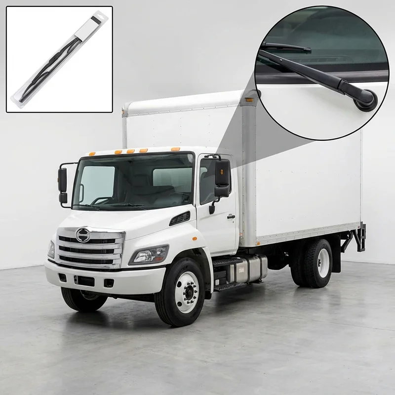 Passenger Side Wiper Blade for Hino 165 (2005 - 2010) - 1