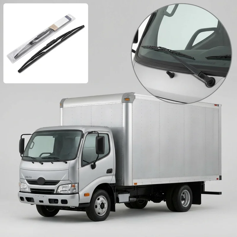 ใบปัดน้ำฝนฝั่งคนขับ สำหรับ Hino 185 (2005 - 2010) - 1