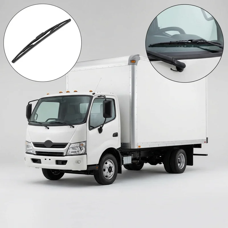 Passenger Side Wiper Blade for Hino 195 (2012 - 2020) - 1