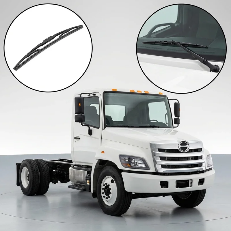 Passenger Side Wiper Blade for Hino 238 (2005 - 2014) - 1