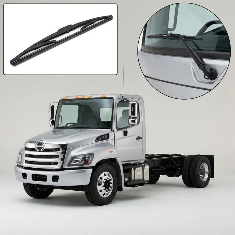 Driver Side Wiper Blade for Hino 258ALP (2008 - 2014) - 1