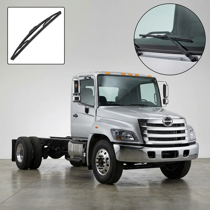 Passenger Side Wiper Blade for Hino 258ALP (2008 - 2014) - 1