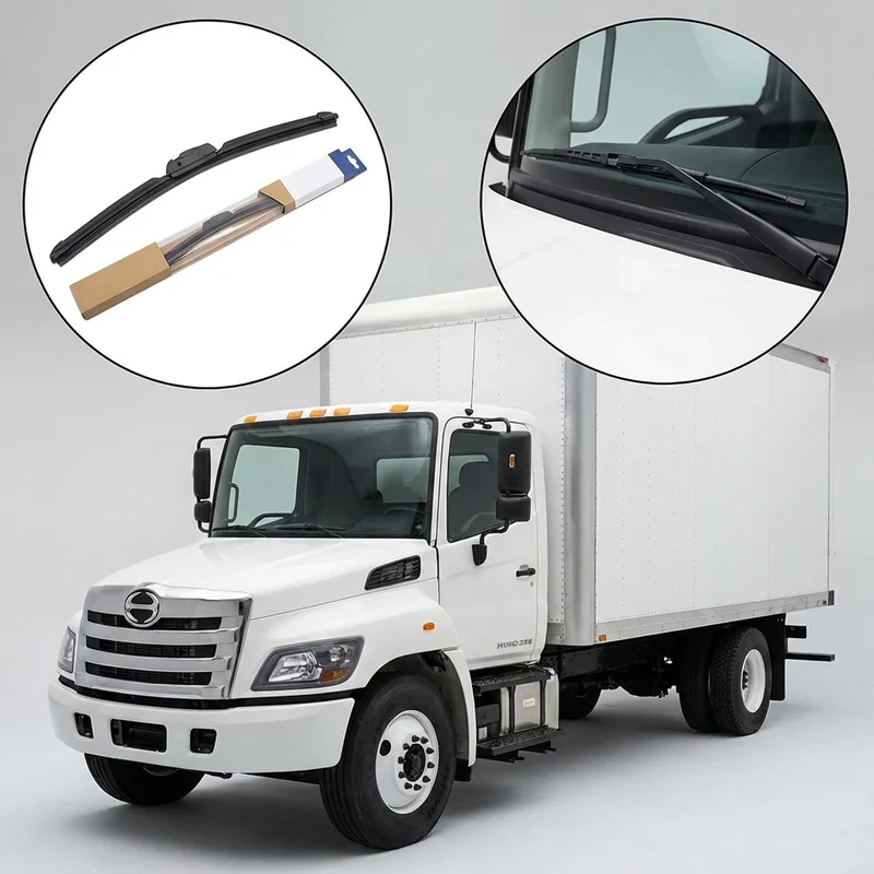 ใบปัดน้ำฝนฝั่งคนขับ สำหรับ Hino 338 (2005 - 2020) - 1