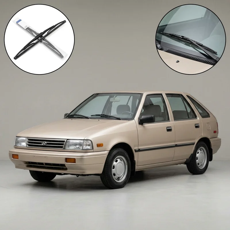 Førerside vindusvisker for Hyundai Excel (1986 - 1994) - 1