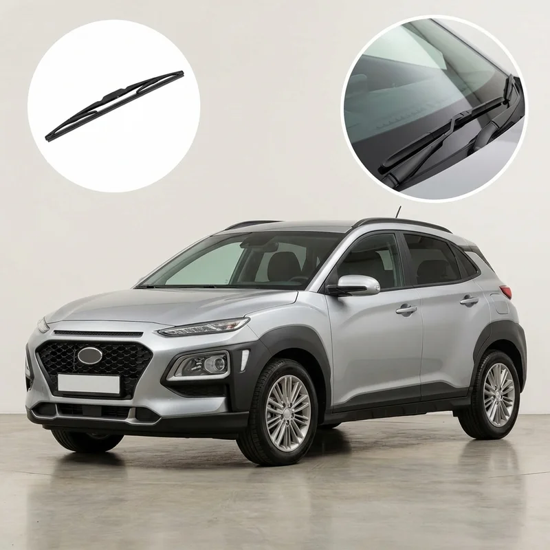 Driver Side Wiper Blade for Hyundai Kona (2018 - 2025) - 1