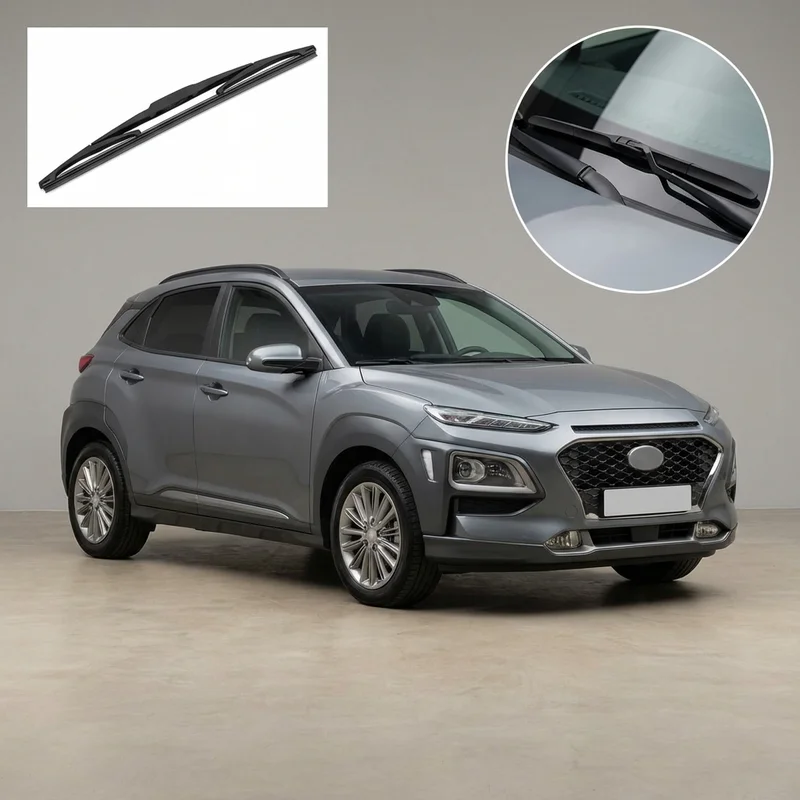 Passenger Side Wiper Blade for Hyundai Kona (2018 - 2025) - 1