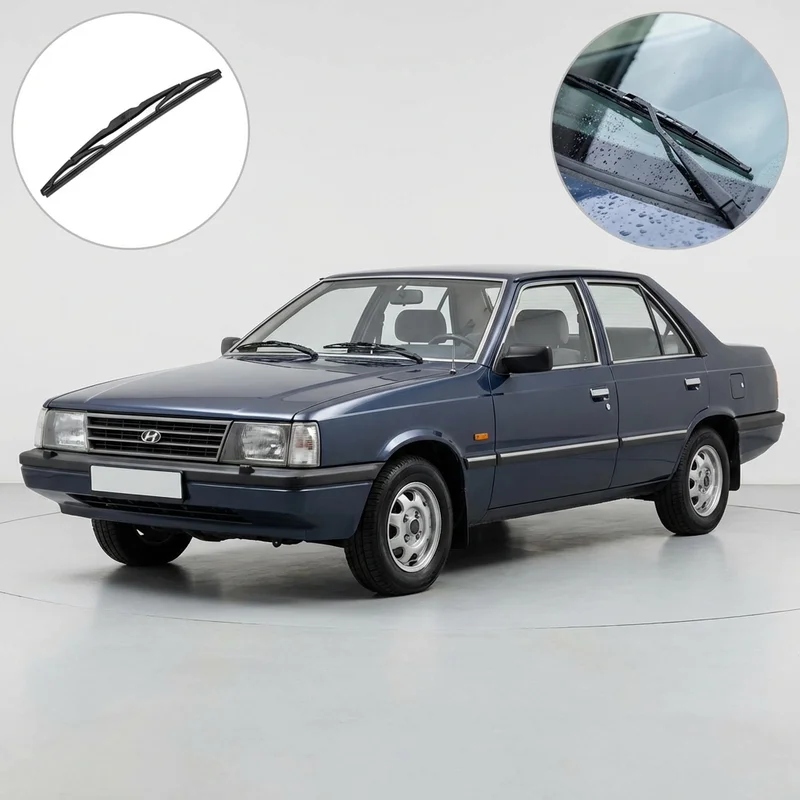 Førerside vindusvisker for Hyundai Stellar (1985 - 1987) - 1