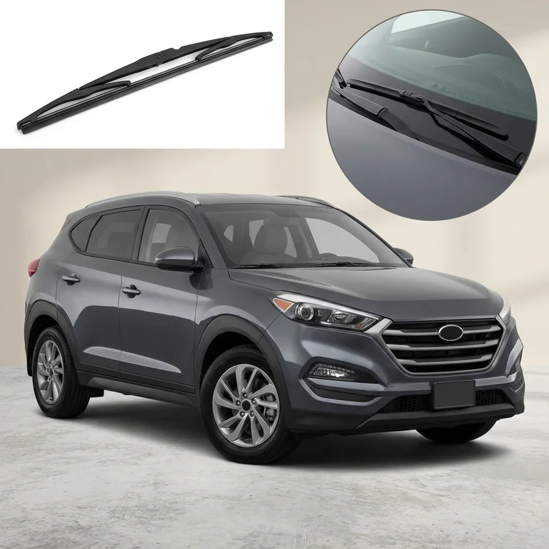 Passenger Side Wiper Blade for Hyundai Tucson (2005 - 2025) - 1