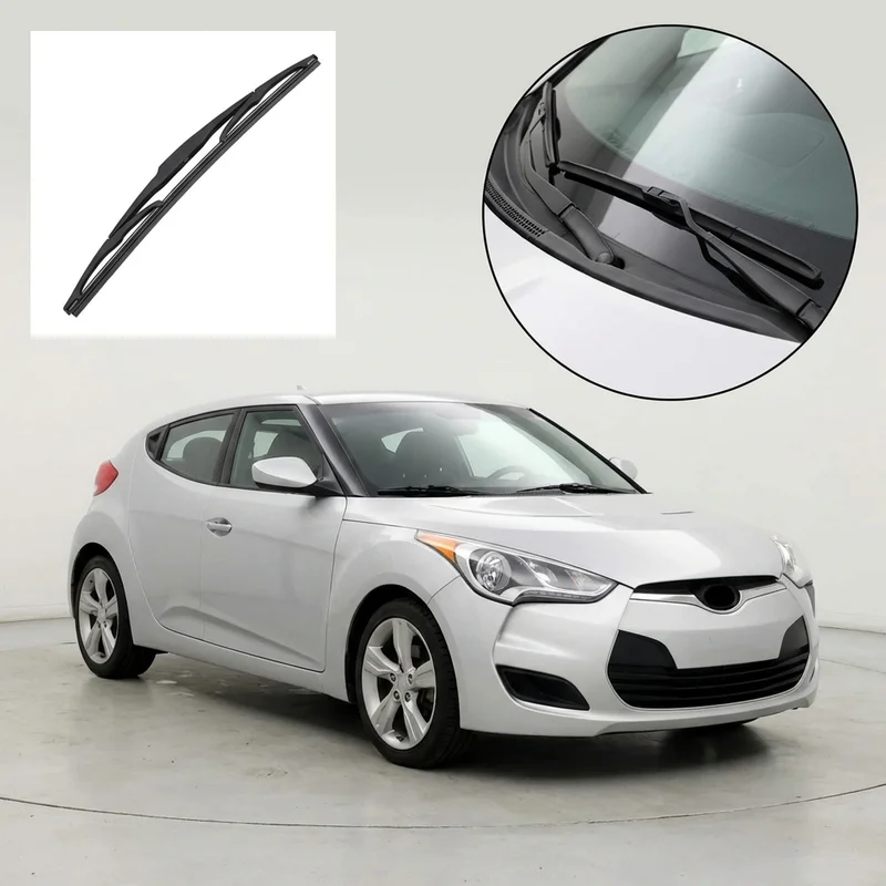 Passenger Side Wiper Blade for Hyundai Veloster (2012 - 2021) - 1