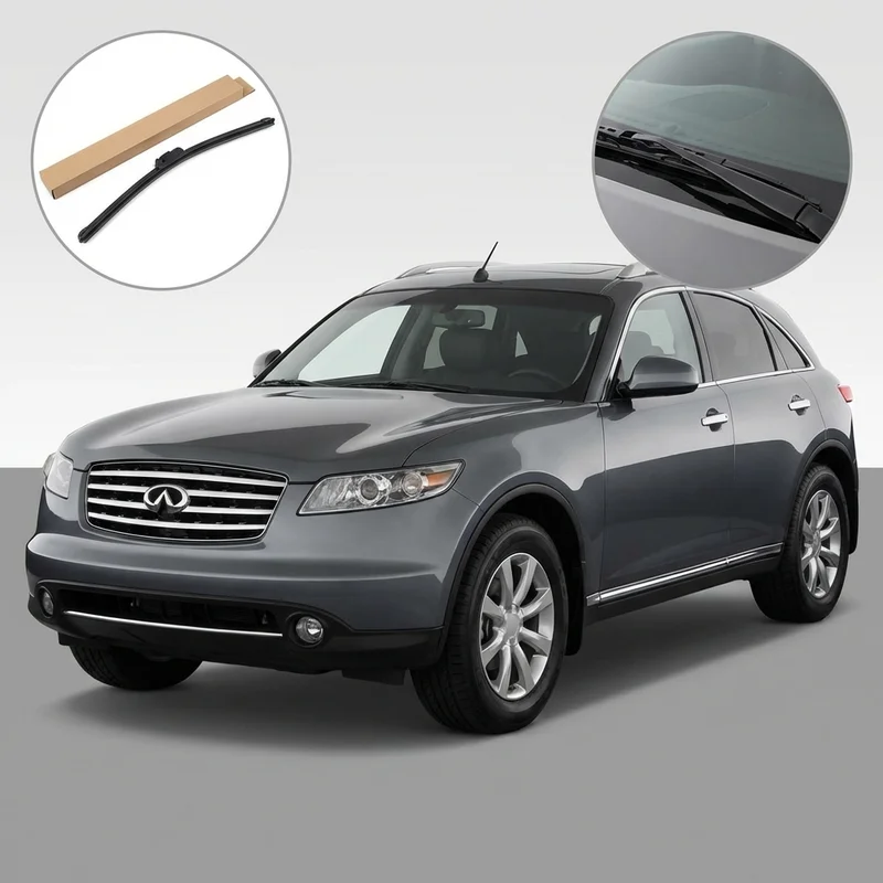 Driver Side Wiper Blade for INFINITI FX45 (2003 - 2008) - 1