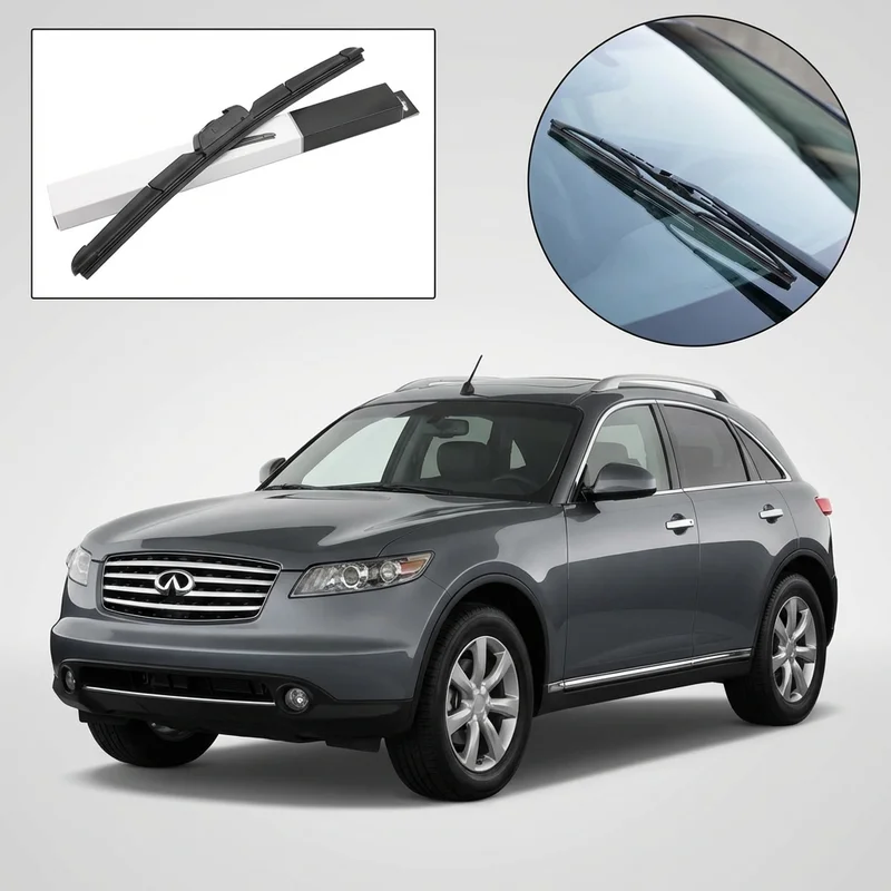 Passenger Side Wiper Blade for INFINITI FX45 (2003 - 2008) - 1