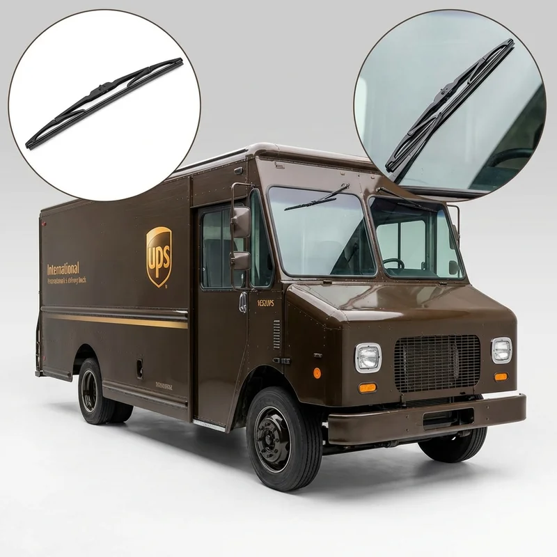 Driver Side Wiper Blade for International 1652UPS (1990 - 1991) - 1