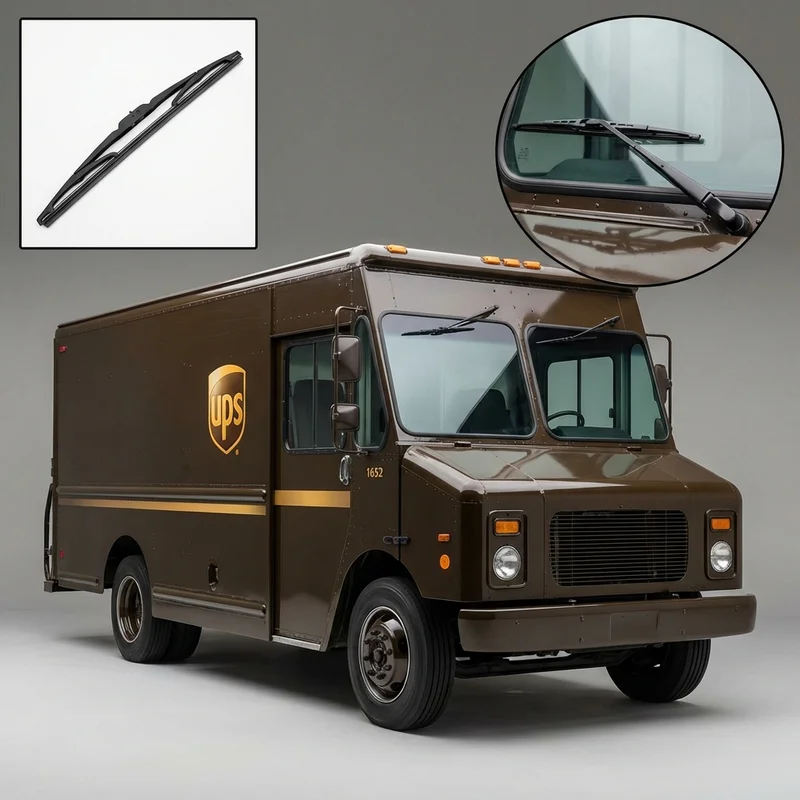 Passenger Side Wiper Blade for International 1652UPS (1990 - 1991) - 1