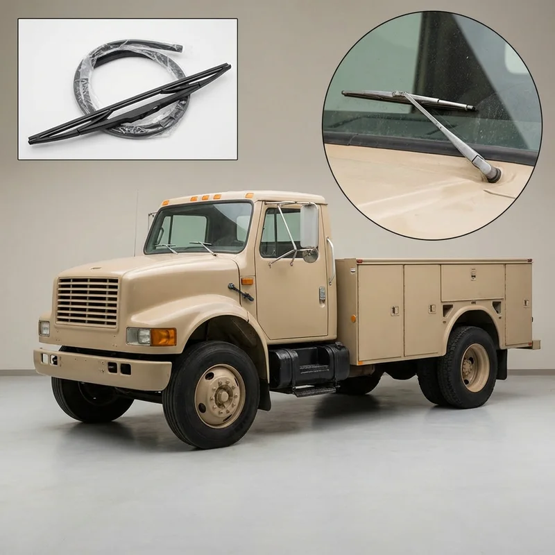 Driver Side Wiper Blade for International MS1210 (1974 - 1974) - 1