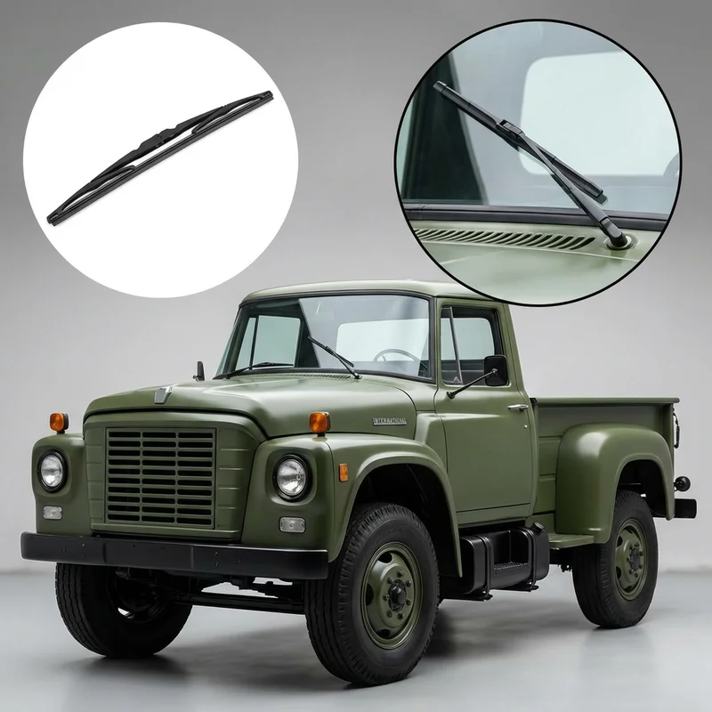 Passenger Side Wiper Blade for International MS1210 (1974 - 1974) - 1