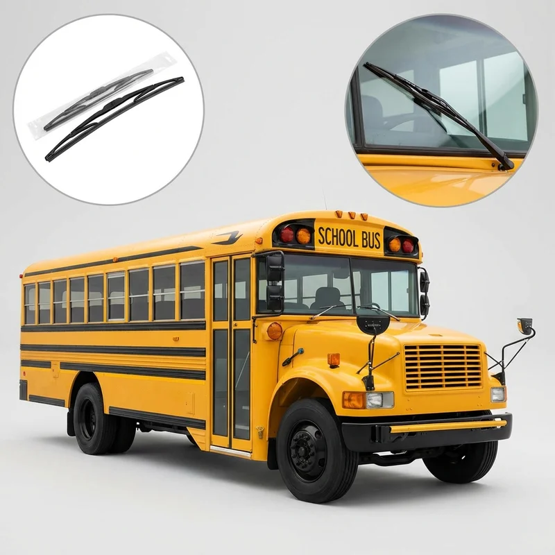 Driver Side Wiper Blade for International S1853FC (1989 - 1989) - 1