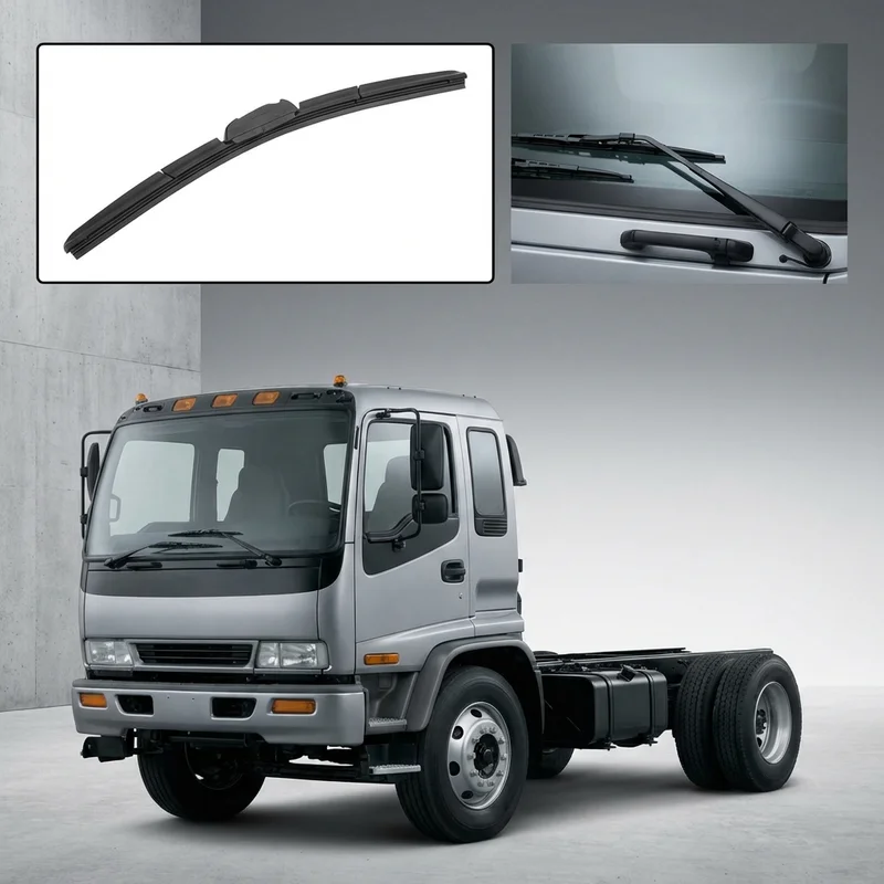 Passagierszijde ruitenwisser voor Isuzu FTR (1997 - 2020) - 1