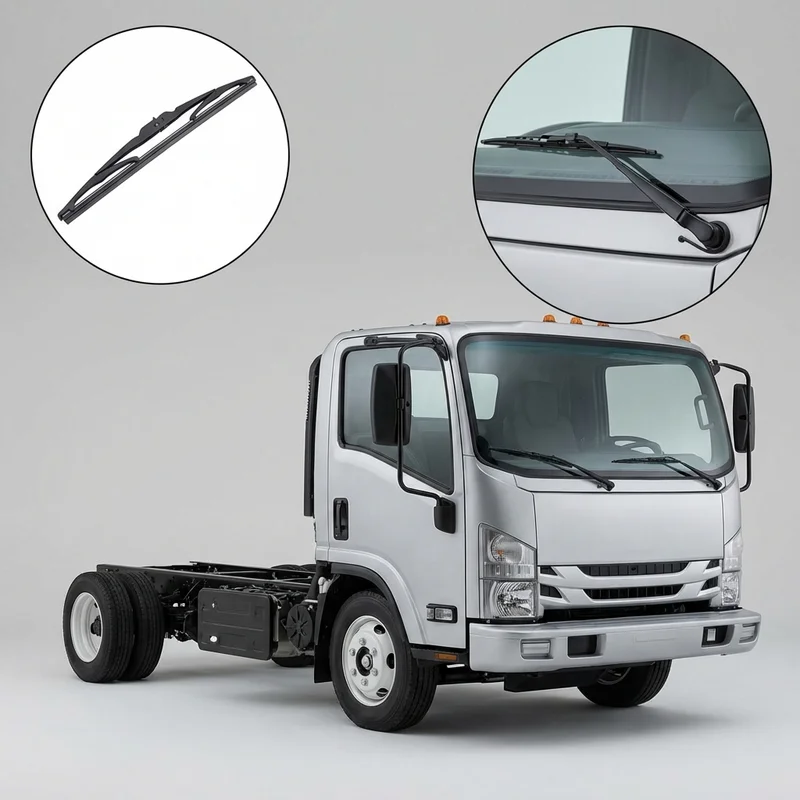 Passenger Side Wiper Blade for Isuzu NPR-HD (1999 - 2021) - 1