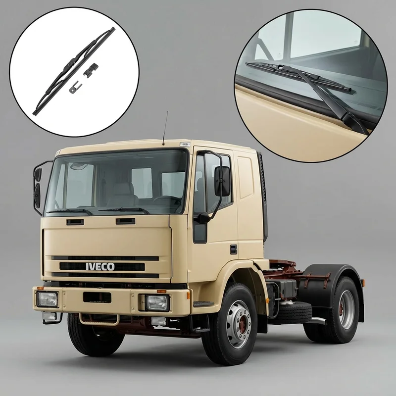Passenger Side Wiper Blade for Iveco Z340T (1980 - 1986) - 1