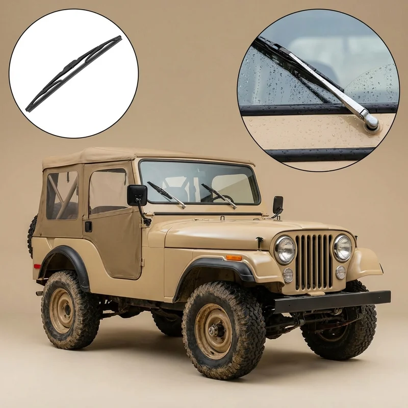 Vezetőoldali ablaktörlő lapát Jeep CJ5 (1969 - 1983) - 1