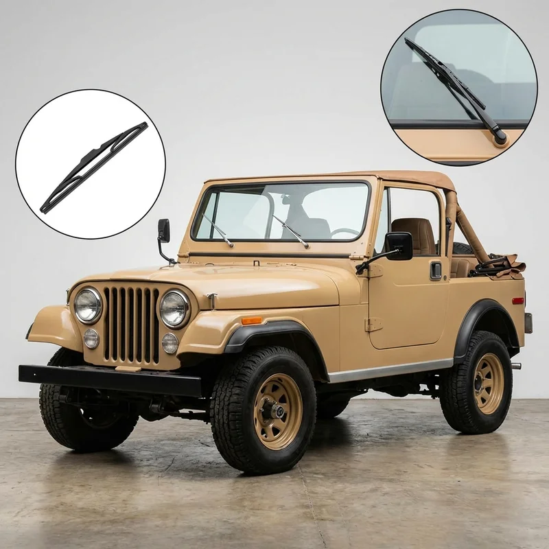 Passenger Side Wiper Blade for Jeep CJ7 (1976 - 1987) - 1
