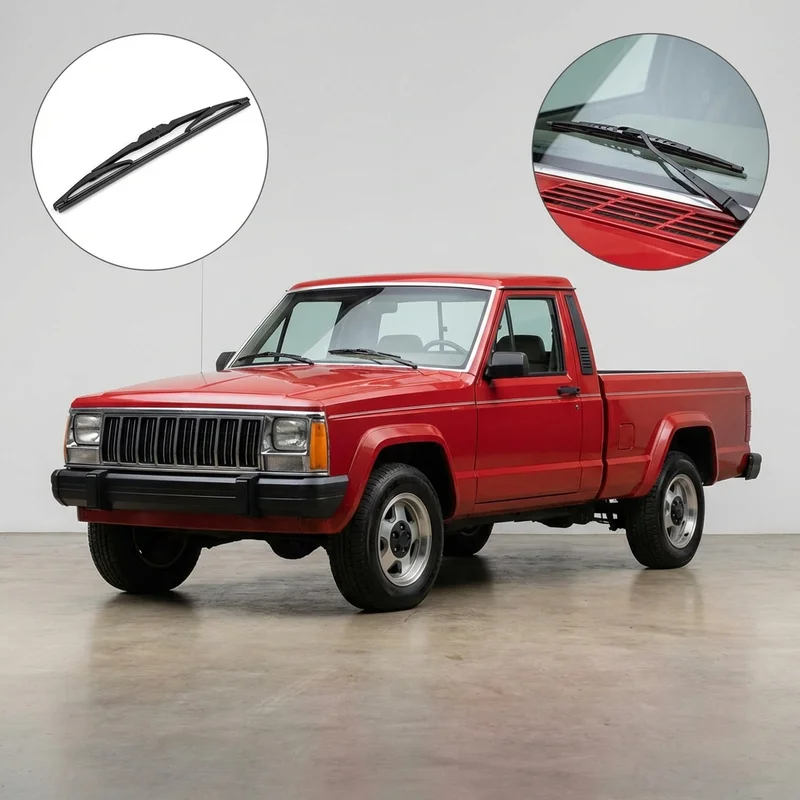 Passenger Side Wiper Blade for Jeep Comanche (1986 - 1992) - 1