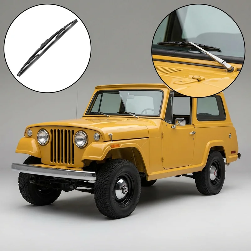 Driver Side Wiper Blade for Jeep Commando (1967 - 1973) - 1