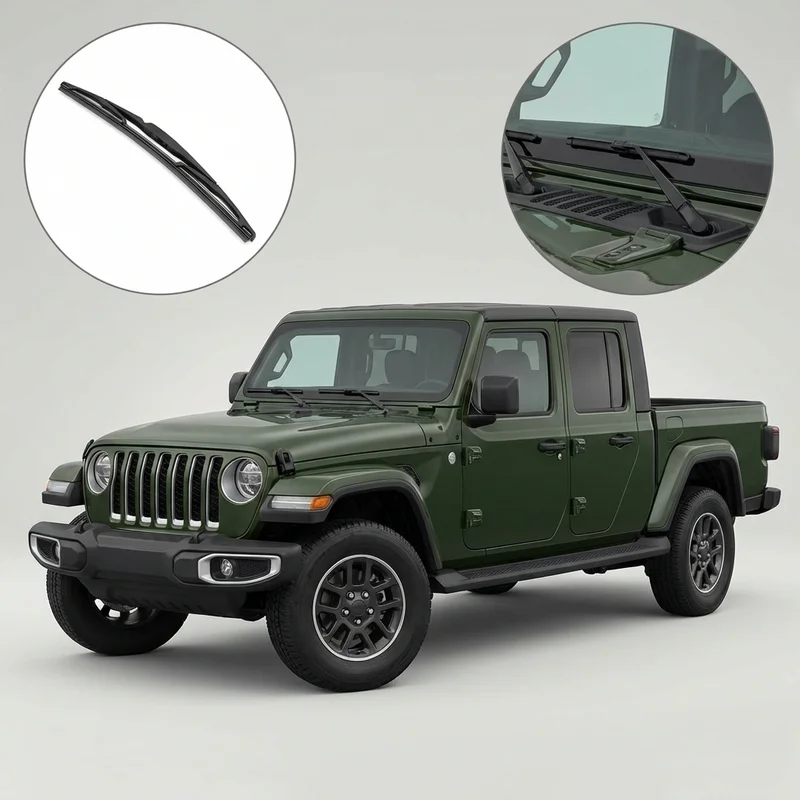 Driver Side Wiper Blade for Jeep Gladiator (2020 - 2025) - 1