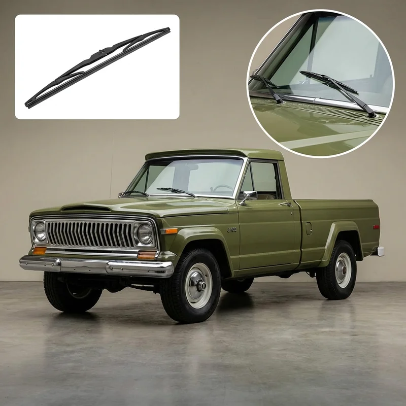 Driver Side Wiper Blade for Jeep J-100 (1970 - 1973) - 1