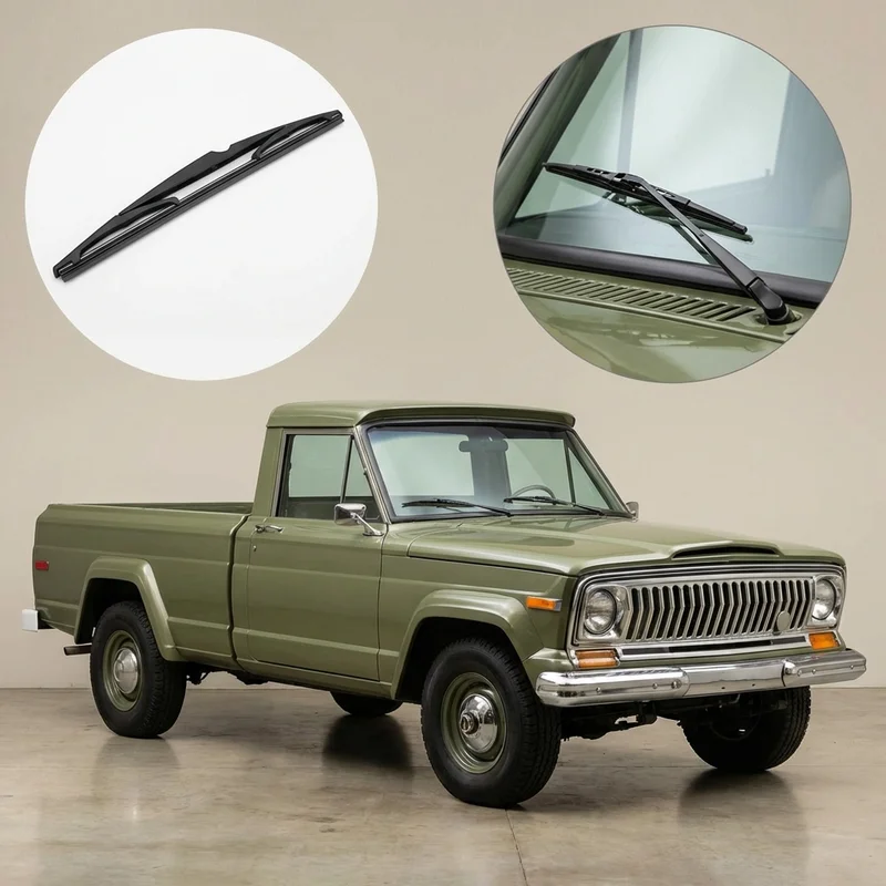 Passenger Side Wiper Blade for Jeep J-100 (1970 - 1973) - 1