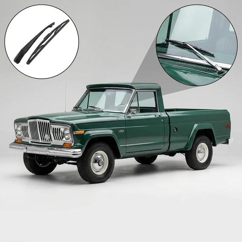 Driver Side Wiper Blade for Jeep J-2600 (1970 - 1973) - 1