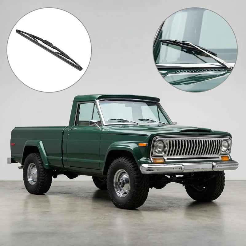 Driver Side Wiper Blade for Jeep J-2700 (1970 - 1970) - 1