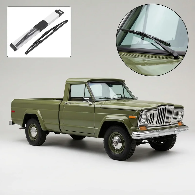 Driver Side Wiper Blade for Jeep J-3500 (1970 - 1970) - 1