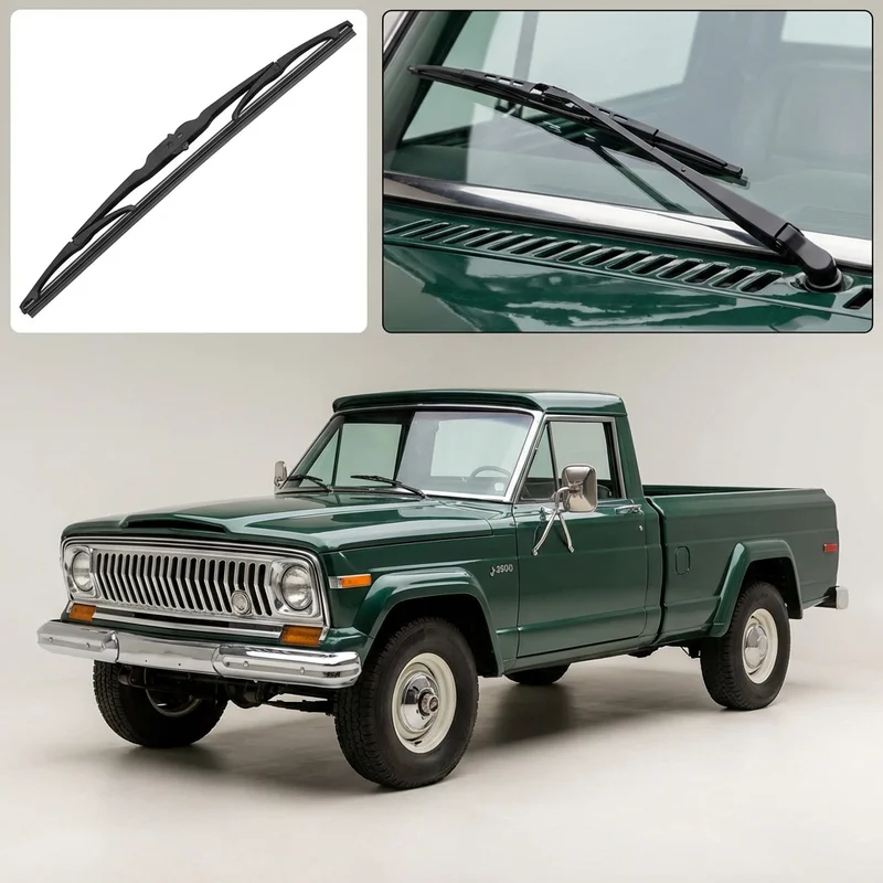 Passenger Side Wiper Blade for Jeep J-3500 (1970 - 1970) - 1