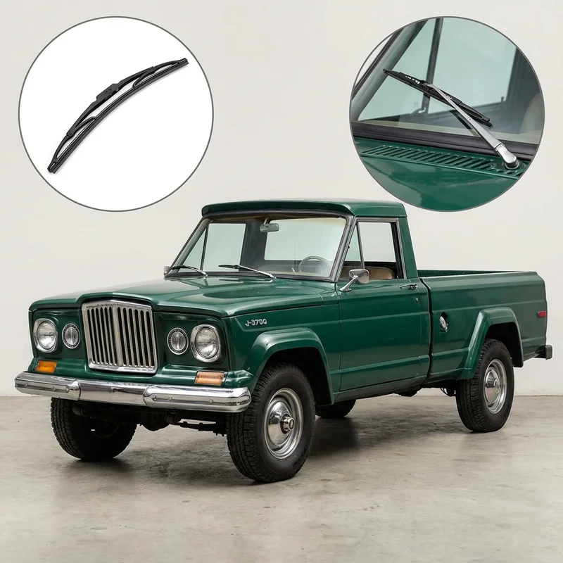 Driver Side Wiper Blade for Jeep J-3700 (1970 - 1970) - 1