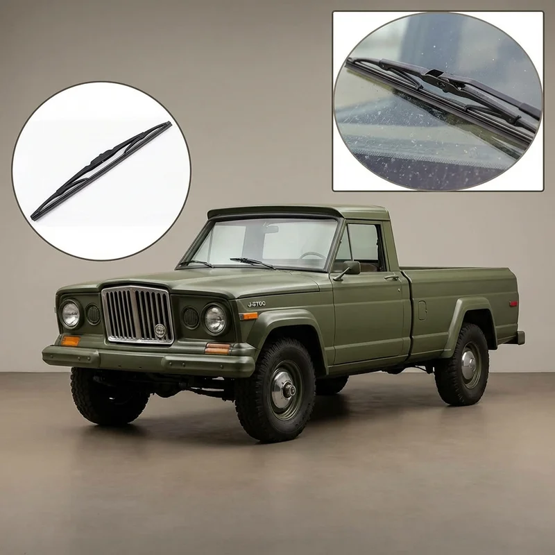 Passenger Side Wiper Blade for Jeep J-3700 (1970 - 1970) - 1