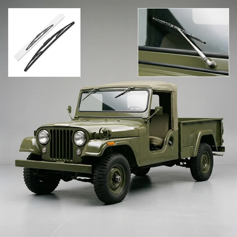 Driver Side Wiper Blade for Jeep J-3800 (1970 - 1971) - 1