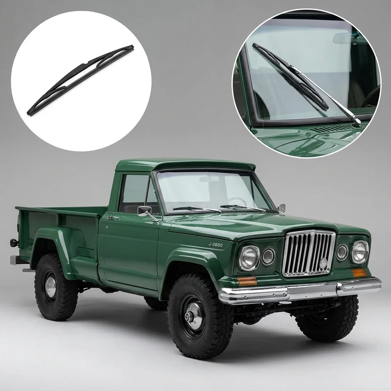 Passenger Side Wiper Blade for Jeep J-3800 (1970 - 1971) - 1