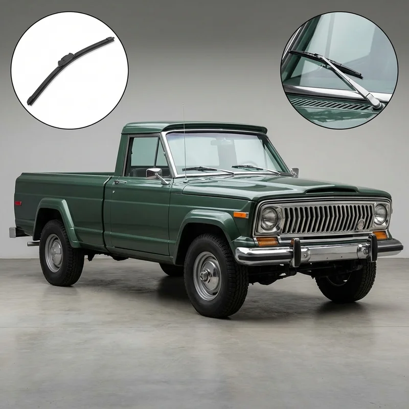 Passenger Side Wiper Blade for Jeep J-4600 (1970 - 1973) - 1