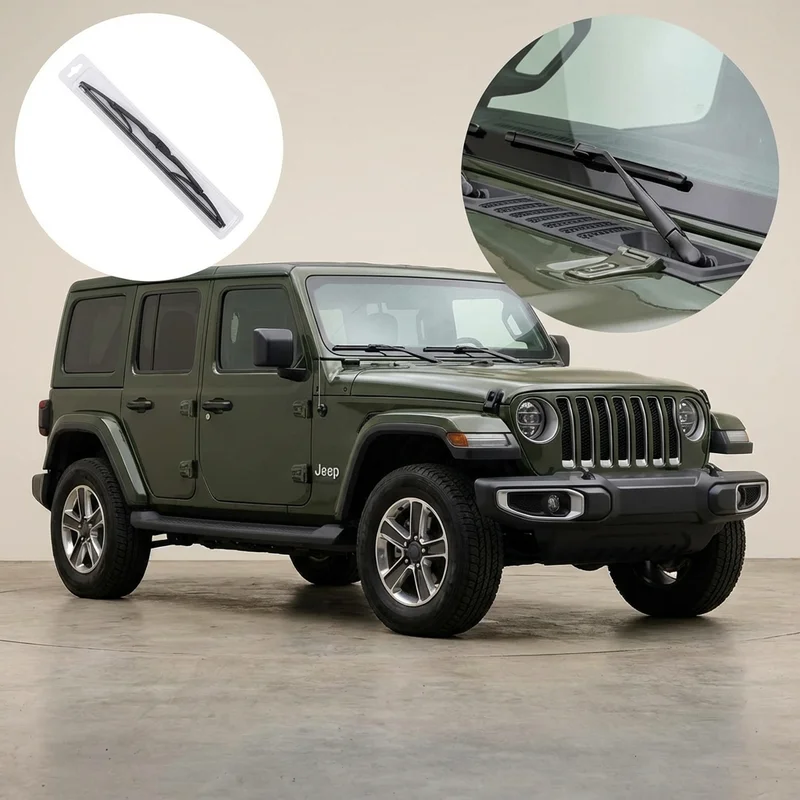 Driver Side Wiper Blade for Jeep J-4700 (1970 - 1973) - 1