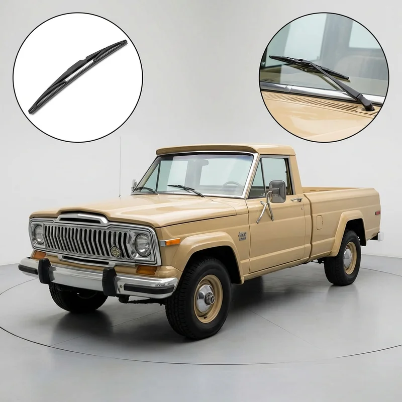 Driver Side Wiper Blade for Jeep J20 (1974 - 1988) - 1