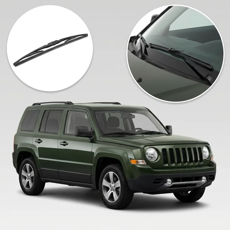 Driver Side Wiper Blade for Jeep Patriot (2007 - 2017) - 1
