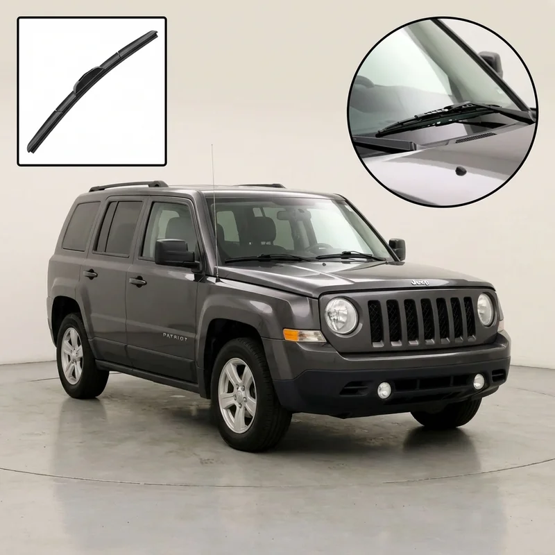 Passenger Side Wiper Blade for Jeep Patriot (2007 - 2017) - 1
