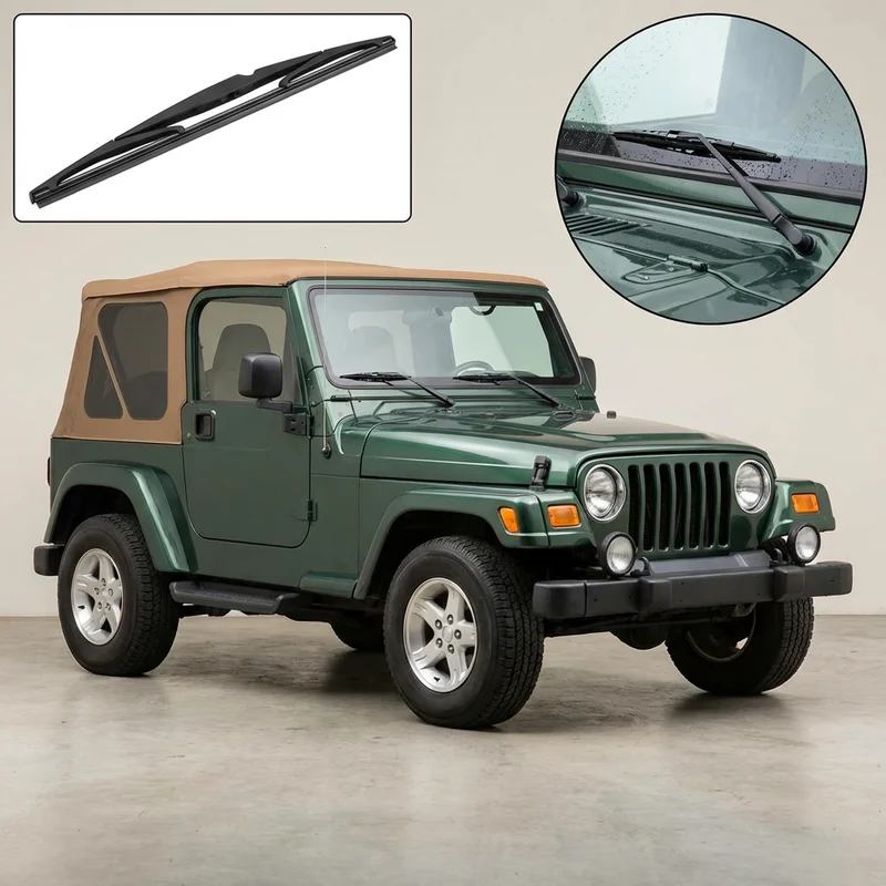 Passenger Side Wiper Blade for Jeep TJ (1997 - 2006) - 1
