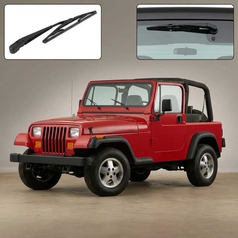 Rear Wiper Blade for Jeep Wrangler (1987 - 2025) - 1