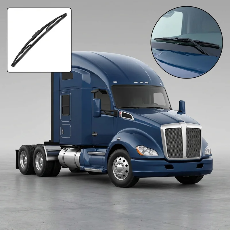 Driver Side Wiper Blade for Kenworth T880 (2014 - 2021) - 1
