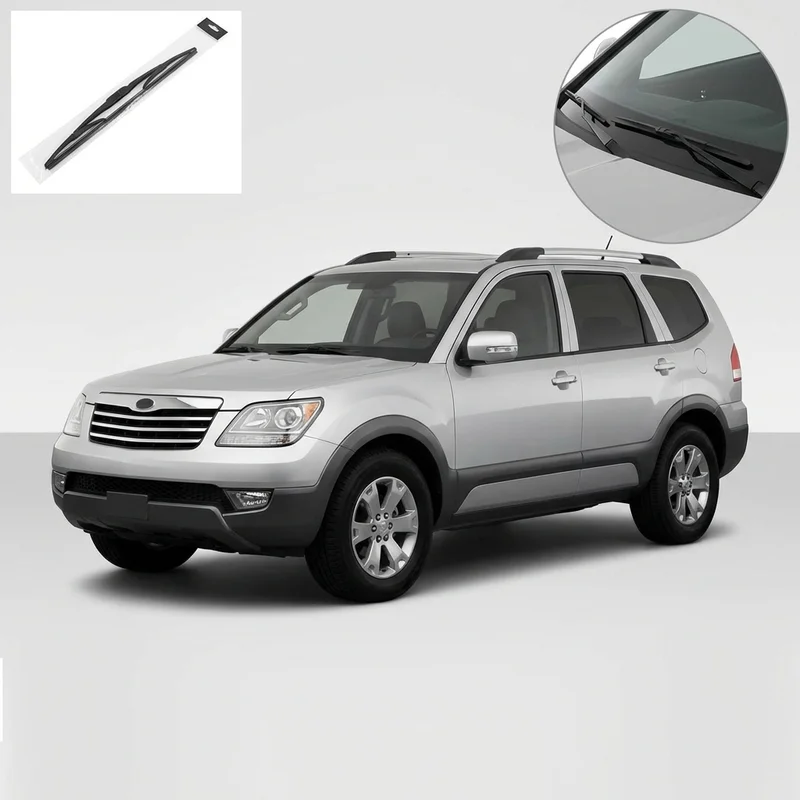 Passenger Side Wiper Blade for Kia Borrego (2009 - 2011) - 1
