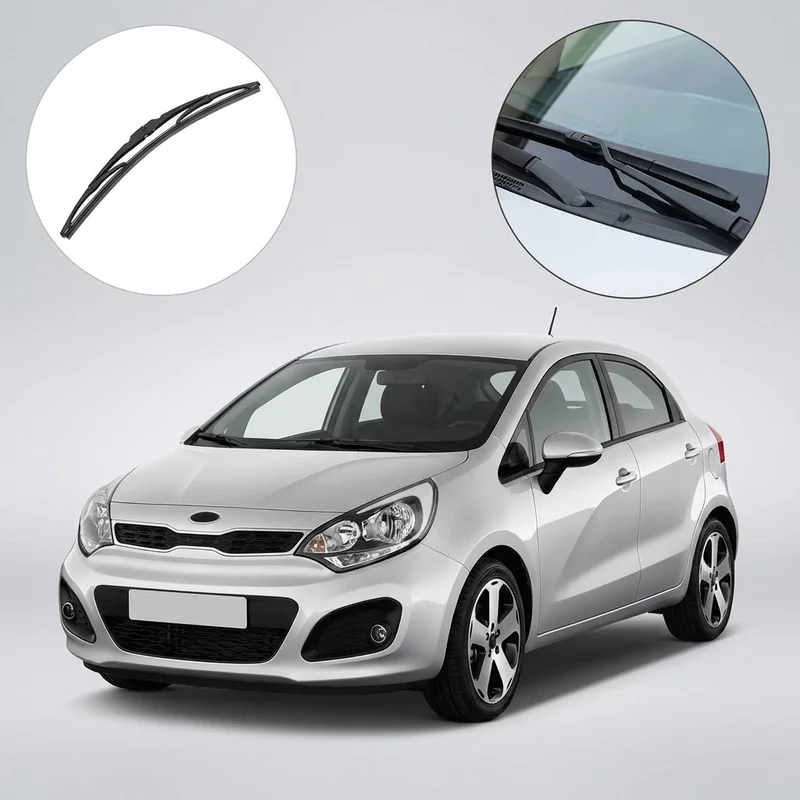 Passenger Side Wiper Blade for Kia Rio (2001 - 2023) - 1